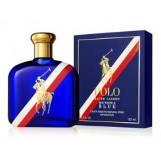 Polo Red White & Blue